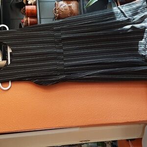 C&B Sleeveless Black A-Line Dress Sz XL